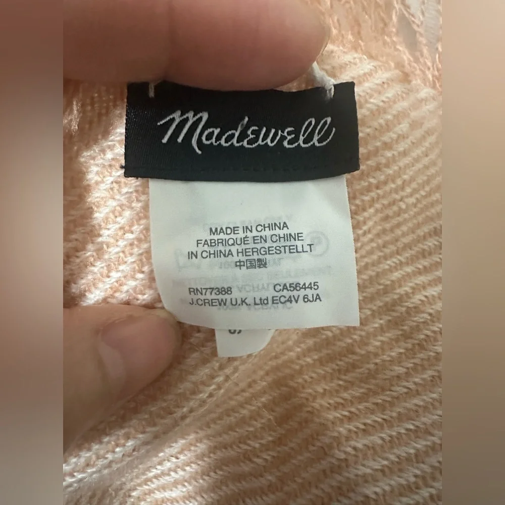 Madewell Band Stripe Blanket Scarf
